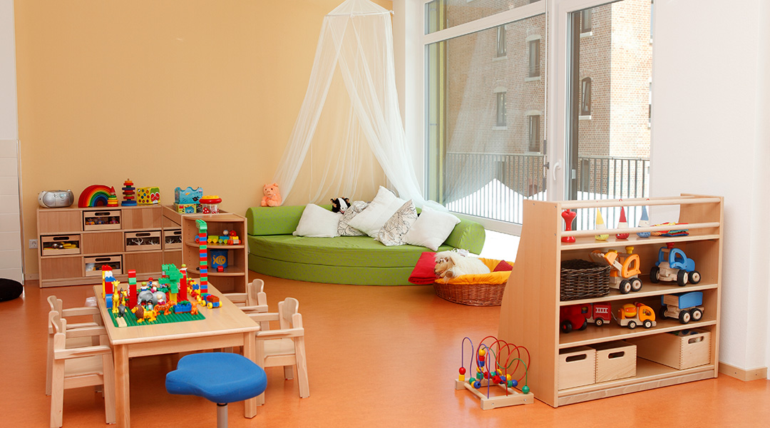 Die Kita St. Josef bietet Platz für 50 Kinder im Alter zwischen 1 und 6 Jahren.